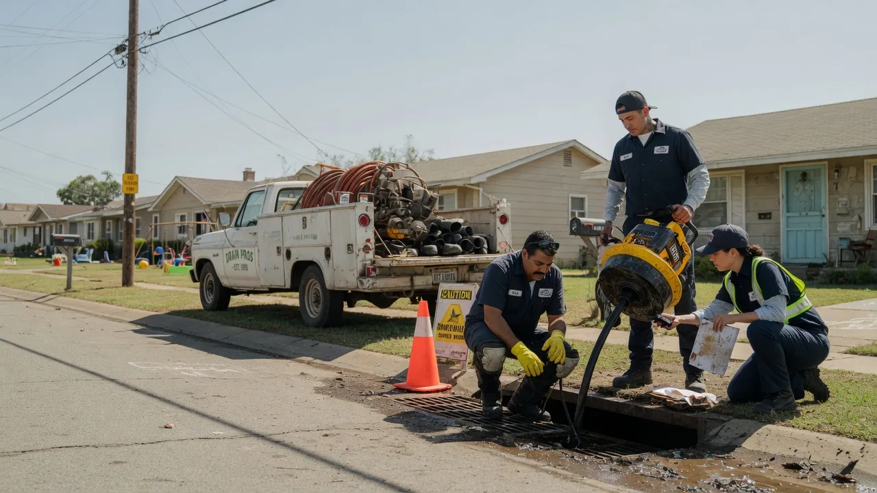 Drain Cleaning in Bronte, TX near me